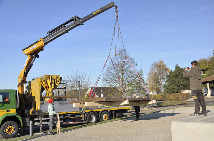 Augusta Raurica, Installation Bronzemodell