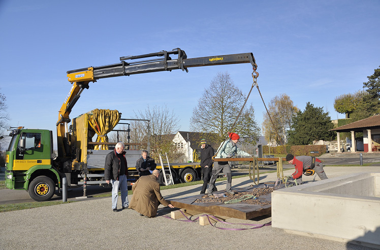 Augusta Raurica, Installation Bronzemodell