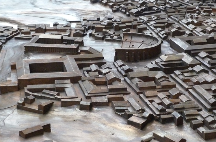 Augusta Raurica, Detail Bronzemodell, ©Markus Schaub