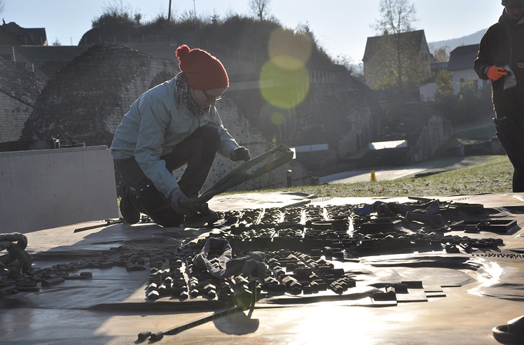 Augusta Raurica, Installation Bronzemodell