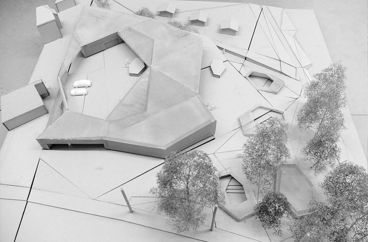 Tierheim beider Basel, Modell, Schmid Kuepfer Architekten
