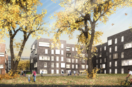 Projektwettbewerb Murifeld, Bern, Visualisierung