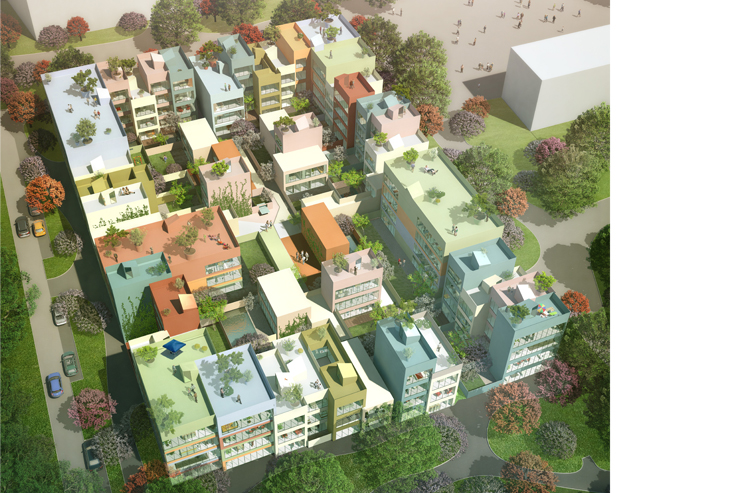 Feldbreite, Visualisierung