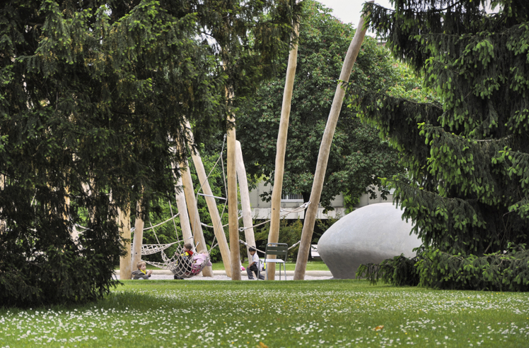 Kannenfeldpark Basel, Spielzone