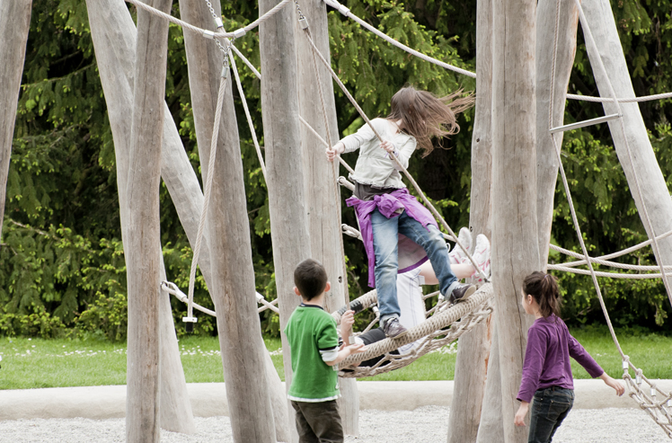 Kannenfeldpark Basel, Spielzone