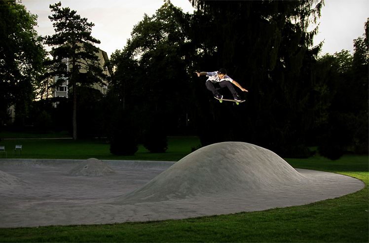 Kannenfeldpark Basel, Skatepark