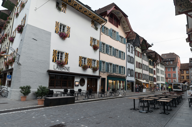 Büroausflug 2015 im Kanton Aargau, Stadtrundgang durch Aarau