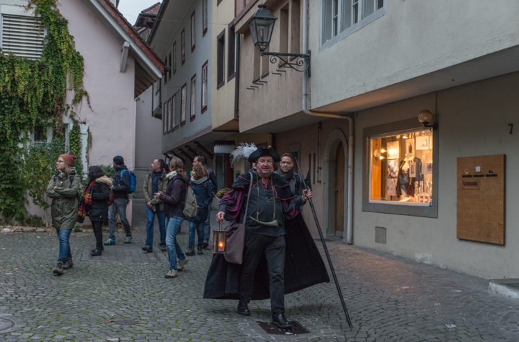 Büroausflug 2015 im Kanton Aargau, Stadtrundgang durch Aarau