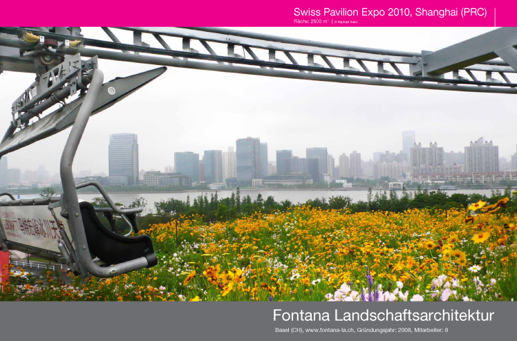 the swiss touch in landscape architecture 2012