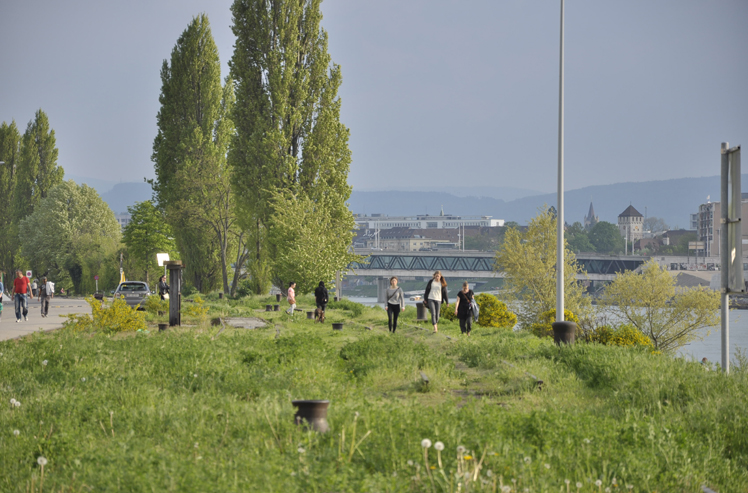 Klybeckquai, Zwischennutzung