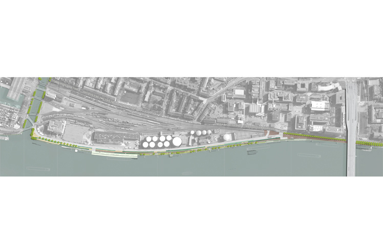 Klybeckquai, Übersichtsplan