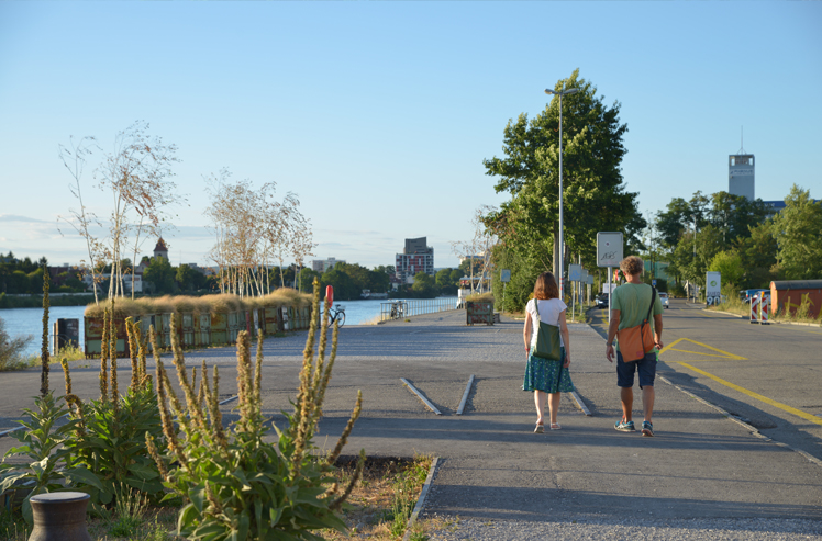 Klybeckquai, Atmosphäre