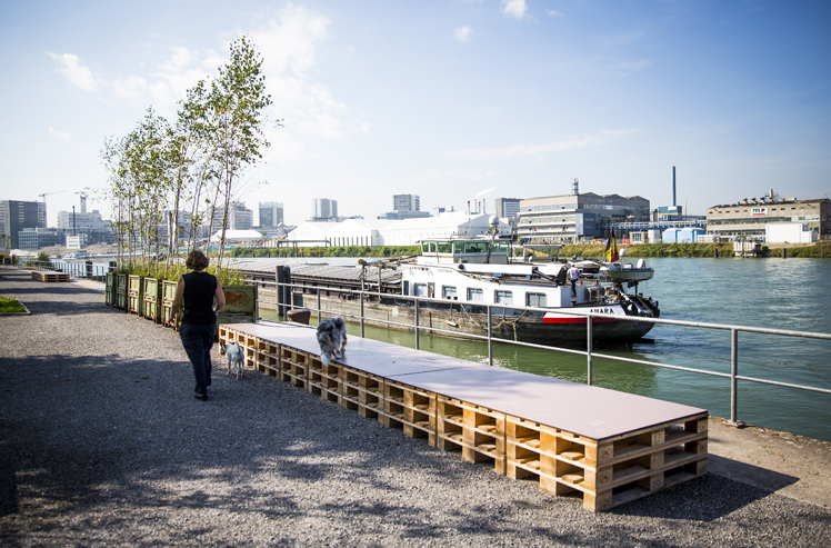 Ein virtueller Hafenspaziergang beim Klybeckquai