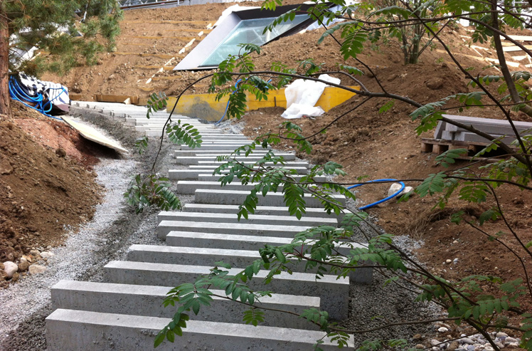 Wegebau im Rütiring in Riehen