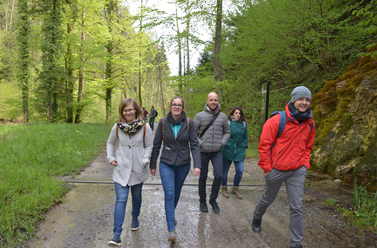 Büroausflug 2015 in der Region Zug