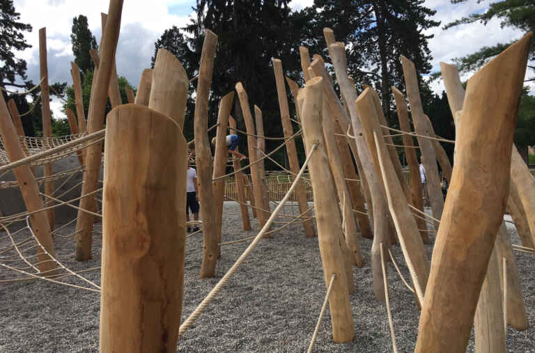 Neue Spielinseln im Kannenfeldpark eröffnet