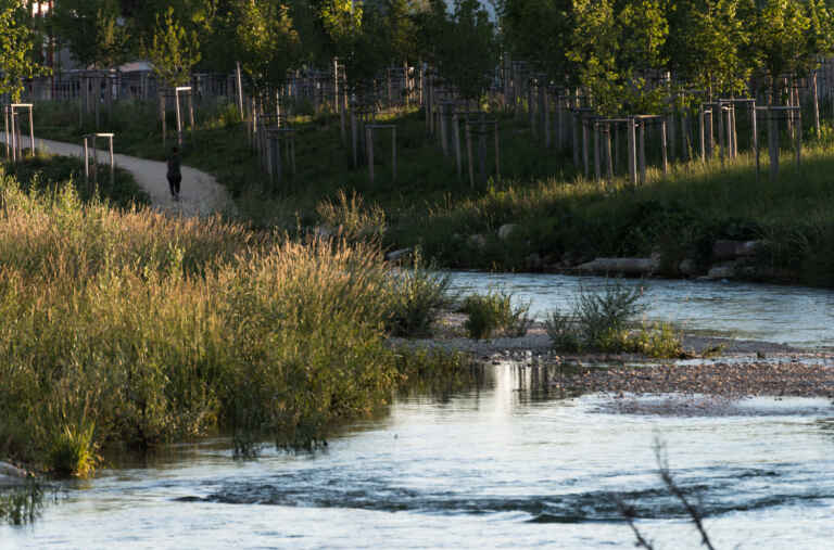 Stadtbaumeistertreffen 2018: Führung Schüssinsel