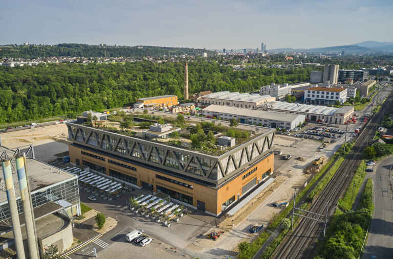 Uptownbasel ist eröffnet – Fontana macht das Industriegebiet 4.0 grüner